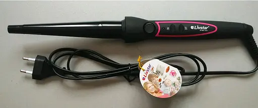 Плойка конусная для локонов завивки волос LivStar 1524 конусообразная плойка керамика - фото 2