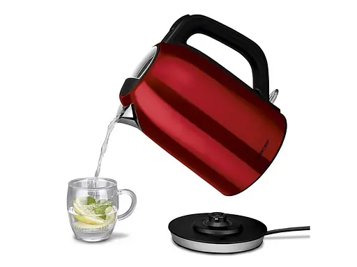 Электрочайник SilverCrest swks 2400вт G2, 1.7л, красный - фото 1