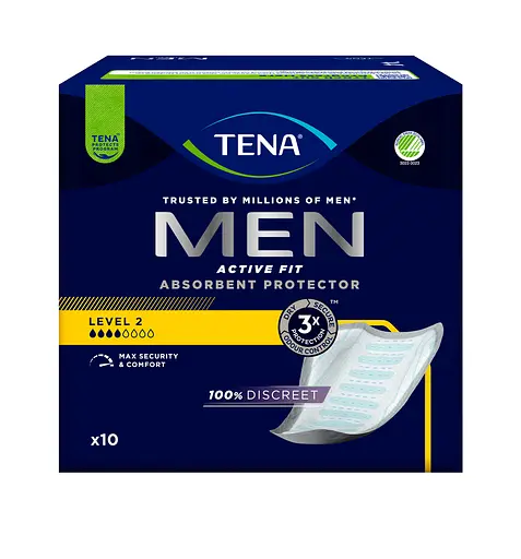 Урологічні прокладки для чоловіків Tena Men Active Fit Level 2, 10 шт. (750796) - фото 2