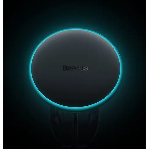 Автодержатель с беспроводной зарядкой Baseus CW01 Magnetic Wireless 15W Black (C40141001111-00) [143780] - фото 5