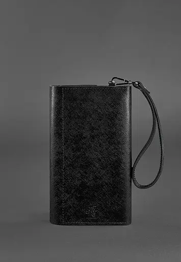 Кожаный клатч-органайзер (Тревел-Кейс) 5.1 черный Blackwood - фото 4