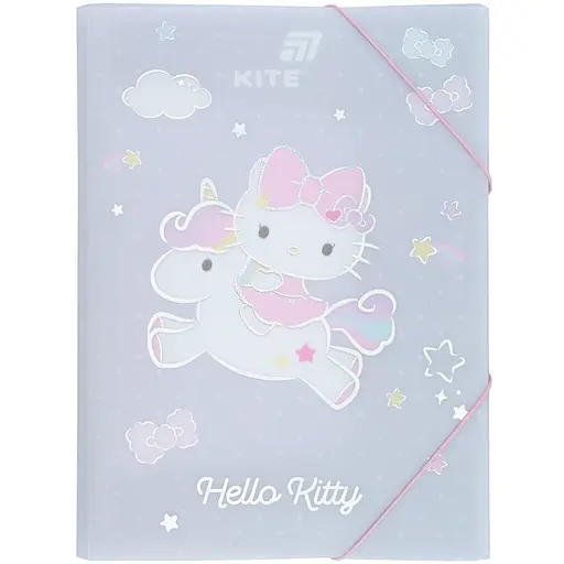 Папка на резинке Kite Hello Kitty А4 (HK25-247-3) - фото 1