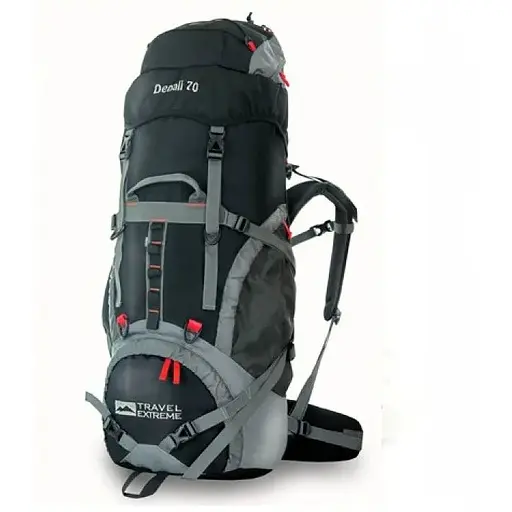 Рюкзак Travel Extreme Denaly 70 Black Red (TRA-R009-70BR)
