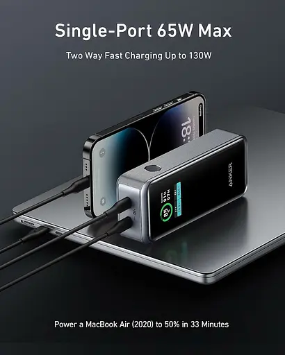 Повербанк Anker Prime 12000 mAh 130W (A1335011) - фото 2