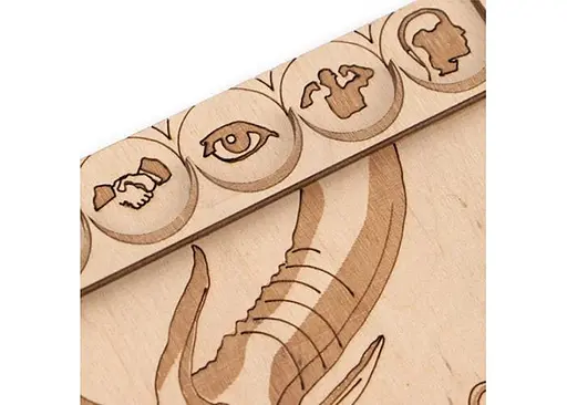 Планшет Tower Rex ігронайзер гравця для гри Жах Аркгема. Третє видання Arkham Horror Player Board (5779) - фото 3