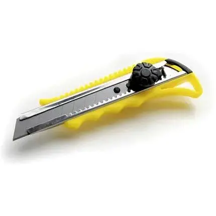 Нож выдвижной Сила 18 мм винтовой замок 