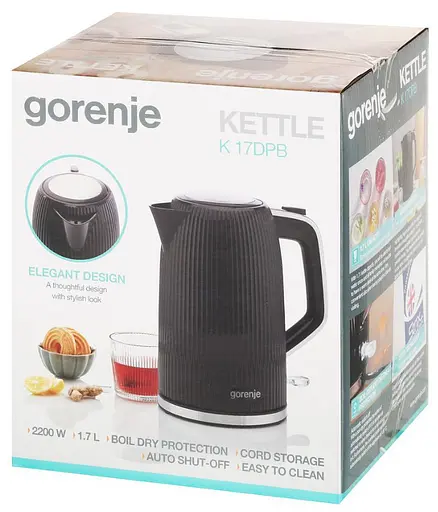 Электрочайник Gorenje K17DPB (7040726) - фото 4