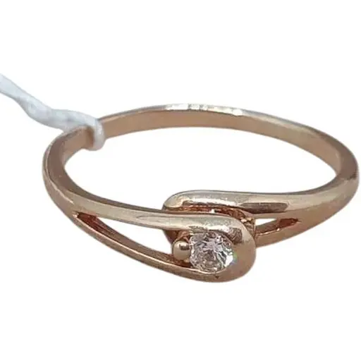 Золотое кольцо Гаразд с бриллиантами. 3022716 16