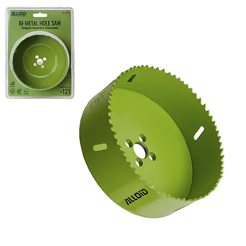 Свердло корончате Alloid Building Tools біметалеве 121 мм (HS-30121) - фото 2