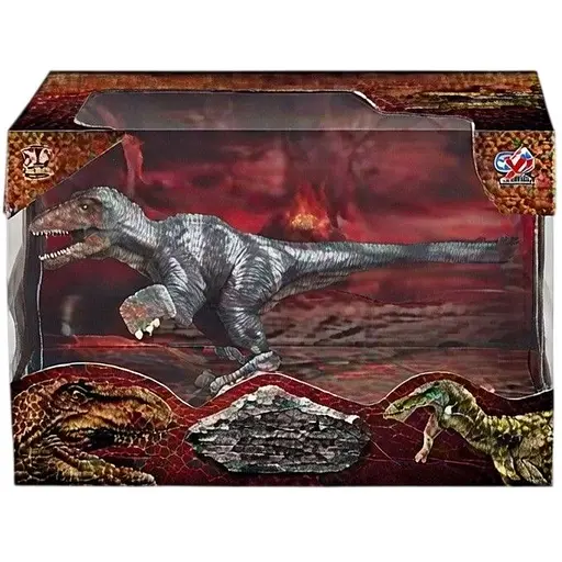 Фигурка Dino Toys Тиранозавр 267 зелено-красный (Q9899-267) - фото 1