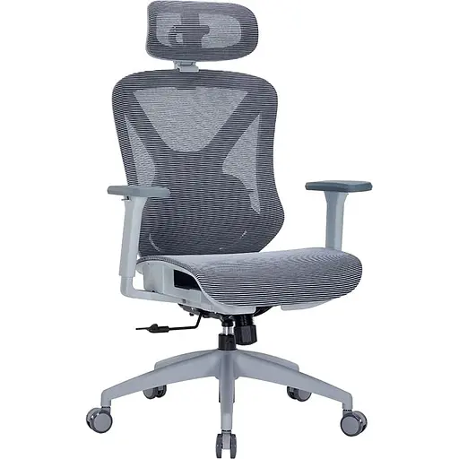 Крісло офісне Officepro Atlas OC630G-DG-DG Gray/Dark Gray (OC630-G-DG-DG)