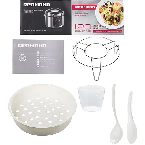 Уцінка. Мультиварка-скороварка Redmond RMC-PM381 (RMC-PM381) - фото 6