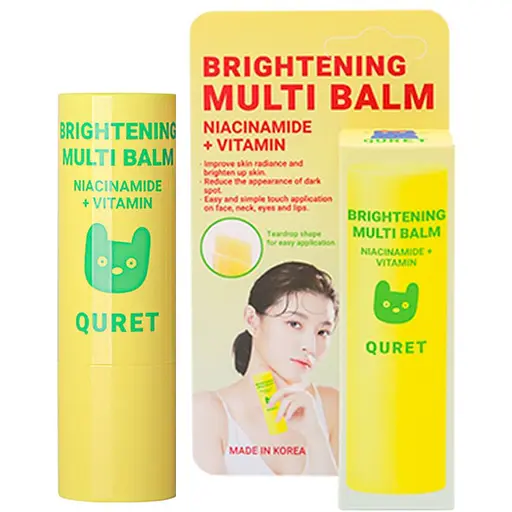 Бальзам для обличчя Quret Multi Balm освітлюючий 10 г - фото 1