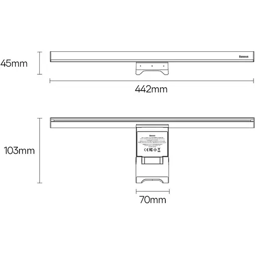 Лампа на монітор (Скрінбар) Baseus I-Wok 2 Series Screen Hanging (DGIW000101) - фото 6