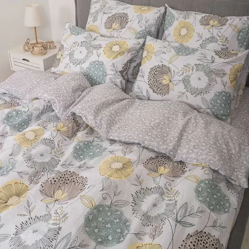 Комплект постільної білизни Viluta євро ранфорс 22200 100% бавовна - фото 4