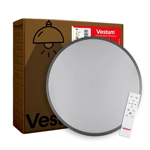 RING матовый 80W 480*60мм 3000К-6500К с ДК серебряный - фото 8