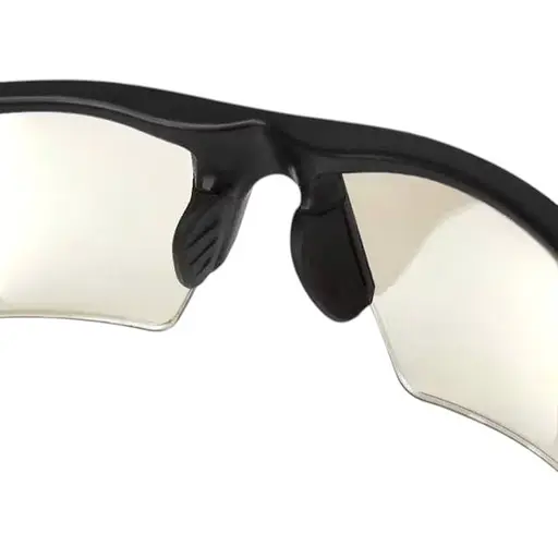 Окуляри DeWalt Crosscut тоновані сірі полікарбонатні з гумовими дужками та носотримачами (DPG100-9D) - фото 6