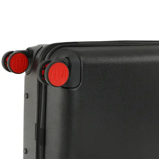Валіза LEGO Brick 2x2 Trolley S 40 л чорна з червоною вставкою (20152-1963) - фото 8