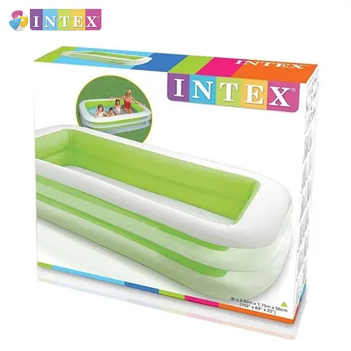 Басейн надувний дитячий Intex 56483 NP Сімейний 262x175x56 см об'єм 769 л від 6 років - фото 2