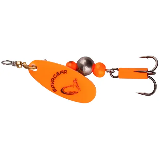 Мормышка Savage Gear Caviar Spinner #4 14 g 06-Fluo Orange