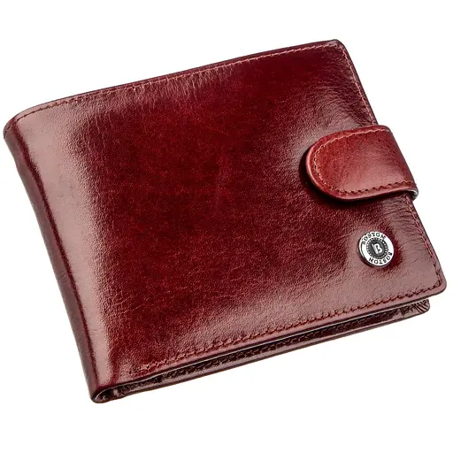 Чоловічий шкіряний гаманець Boston 13х10 см acs0015748 - фото 1