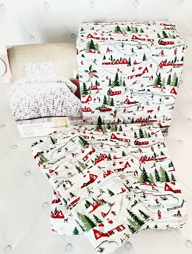 Постільна білизна Snow Day Фланель Cotton Collection pbe0051277 - фото 2