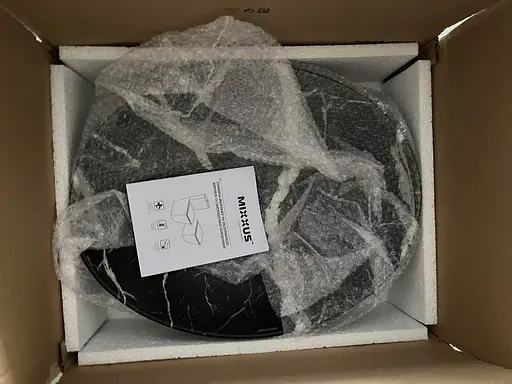 Умивальник накладний Mixxus Premium Ellipse-0102 marble 515x400x130 мм MP6552, Мармур - фото 7