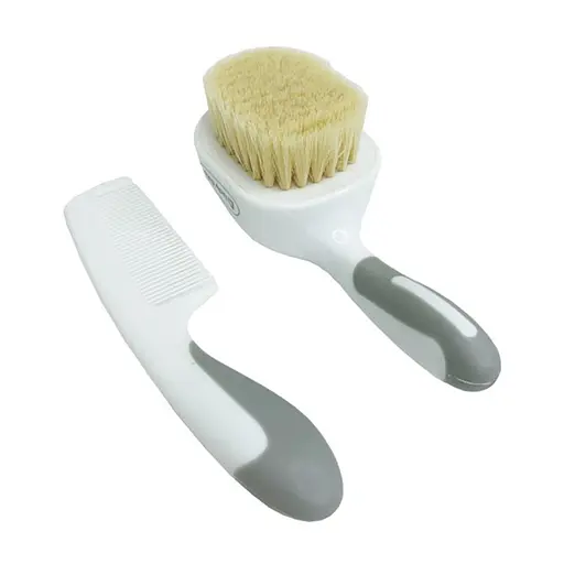 Набор расческа и щетка из натурального ворса MGZ-0725