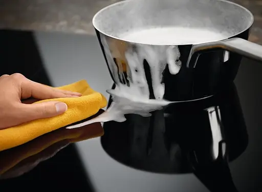 Варочная поверхность индукционная Electrolux 60 см расширенная зона датчик кипения датчик жарки Hob2Hood черный - фото 3