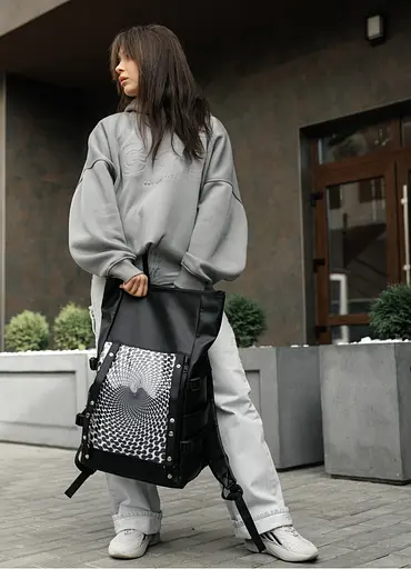 Жіночий рюкзак Sambag ROLLTOP HACKING 41 x 30 x 16 см (24460122) - фото 10