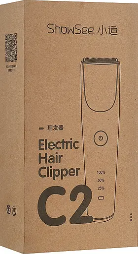Машинка для стрижения волос Xiaomi Showsee C2-BK черная - фото 3
