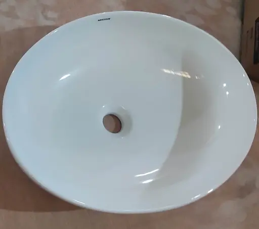 Умивальник накладний Mixxus Premium Ellipse-0102 515x400x130 мм MP6551, Білий - фото 3