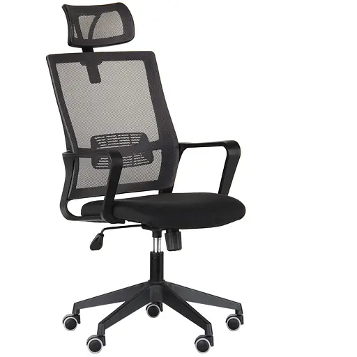 Кресло Matrix HR сиденье Сидней 07/спинка Сетка Line-03 синяя