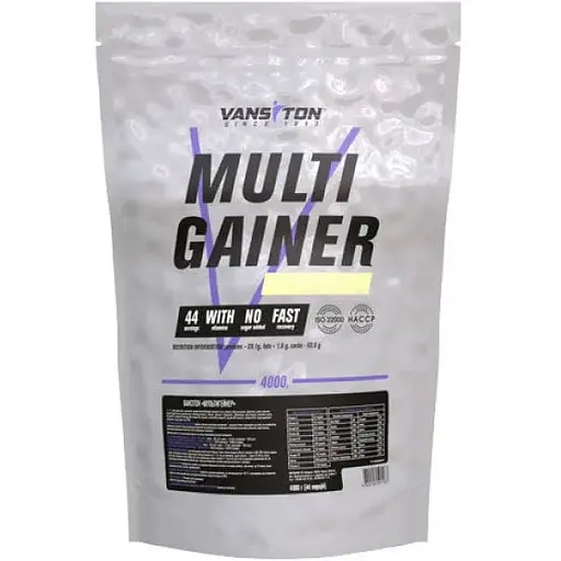 Гейнер Vansiton Multi Gainer 4 кг Полуниця - фото 1