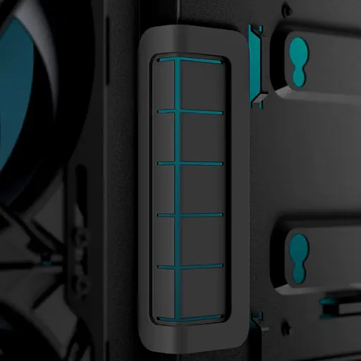 Корпус Arctic Xtender VG Mirror Black (ACPCC00019A) без блока питания - фото 5