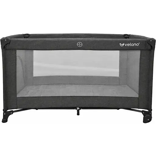Кровать-манеж детская VELANO Flexi, grey - фото 1