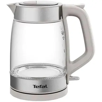Електрочайник Tefal Glass Kettle 1.7 л, скло, з підсвіткою KI605B30