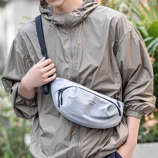 Сумка через плечо Mark Ryden MR520 влагонепроницаемая (Серый) - фото 3