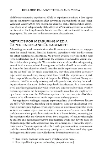 Kellogg on Advertising and Media: The Kellogg School of Management - фото 20