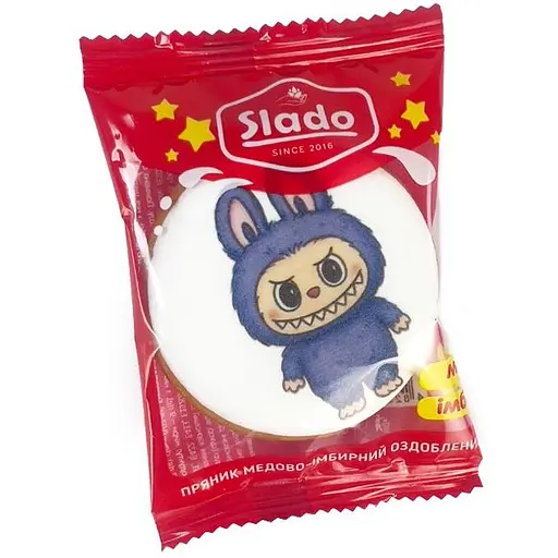 Медово-імбирний пряник Slado оздоблений 25 г - фото 9