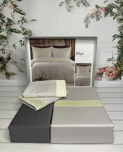 Постільна білизна Rhys Сатин Преміум Romeo Home pbe0051803 - фото 2