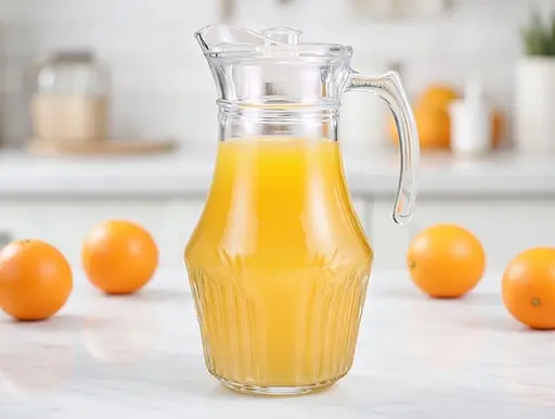 Глечик скляний з кришкою Red Cherry 1.8 л (XMK01-16) - фото 4