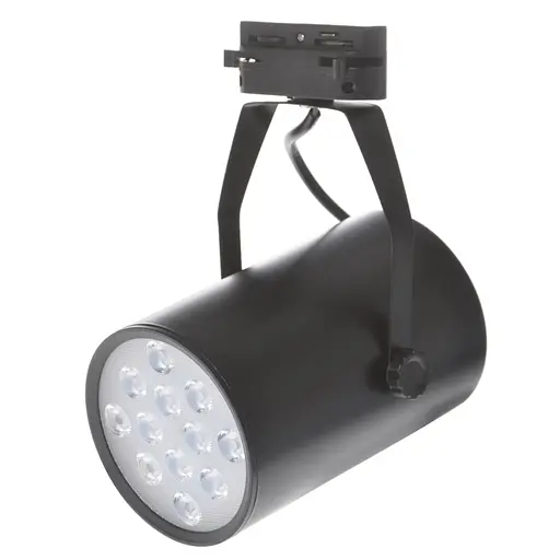Светильник трековый поворотный LED 422/12W NW BK Brille 32-449