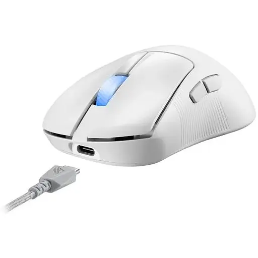 Мышь беспроводная Asus ROG Keris II Ace White (90MP03N0-BMUA10) - фото 8
