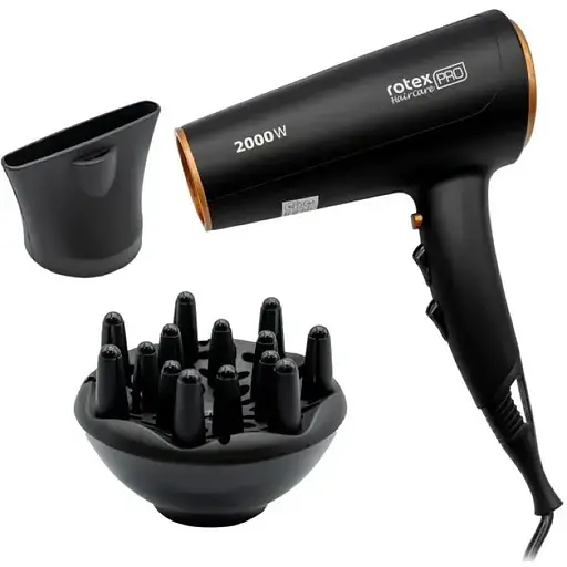 Фен Rotex RFF200-B - фото 1