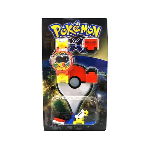 Часы-конструктор Pokemon GO, BT-PG-0012 (в ассортименте)