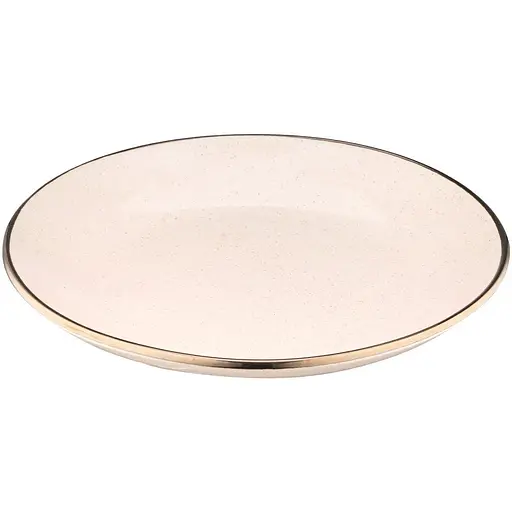 Тарілка десертна Ardesto 20 см Emilia бежева AR0719EBG