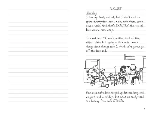 Diary of a Wimpy Kid: The Deep End (book 15) - фото 2