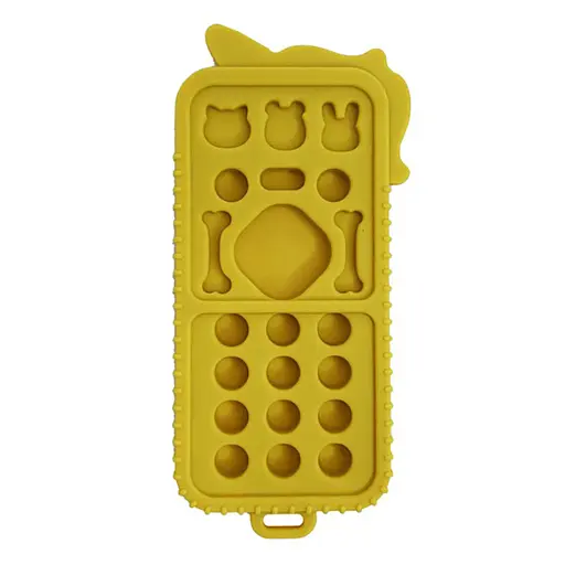 Силиконовый прорезыватель пульт "Единорог" Mega Zayka MGZ-0425(Yellow) - фото 2