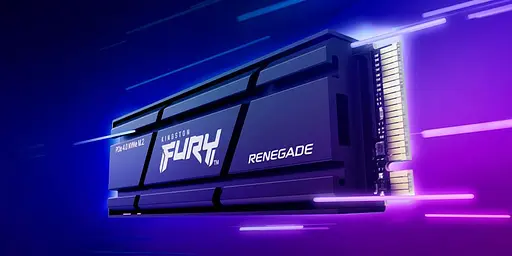 SSD накопитель Kingston FURY Renegade 2TB with Heatsink (SFYRDK/2000G) [100644] - фото 4